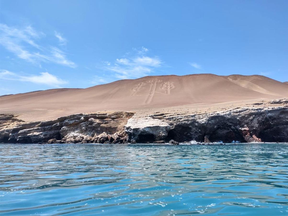 Aquamarine Paracas Beach Hostal Hotel Exterior photo