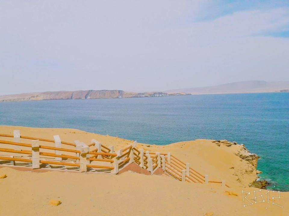 Aquamarine Paracas Beach Hostal Hotel Exterior photo